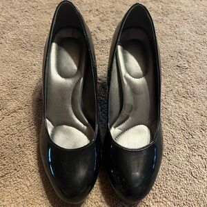 Kelly and Katie Black Heels